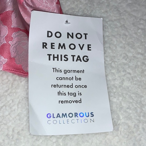 NWT Glamorous Collection Pink Floral Skirt (Size 6) - Picture 9 of 15